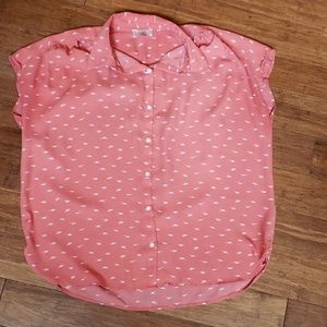 Loft sleeveless blouse